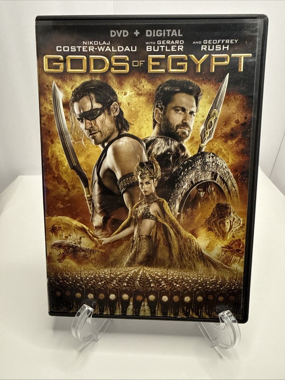 Gods Of Egypt w Digital Code (DVD, 2016)